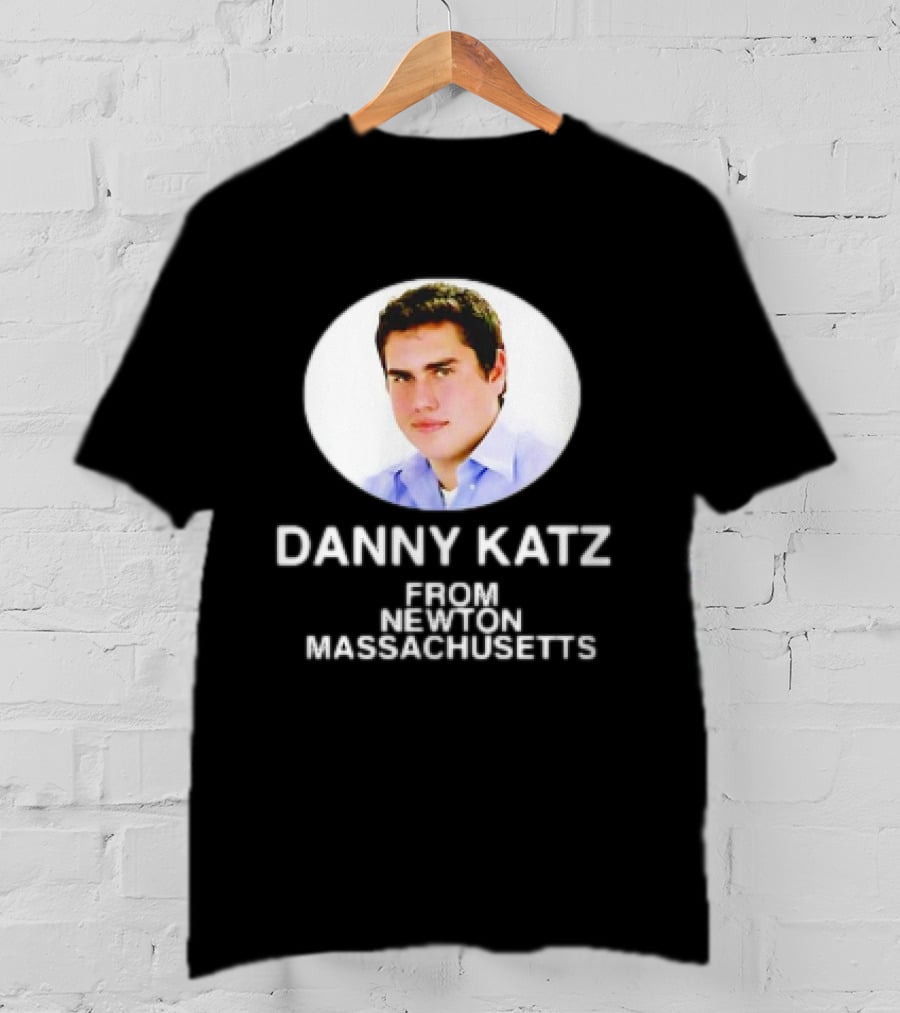 Danny Katz From Newton Massachusetts Portrait Image T-Shirt