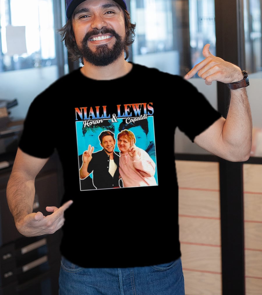 Niall Lewis Horan And Capaldi Vintage Look T-Shirt