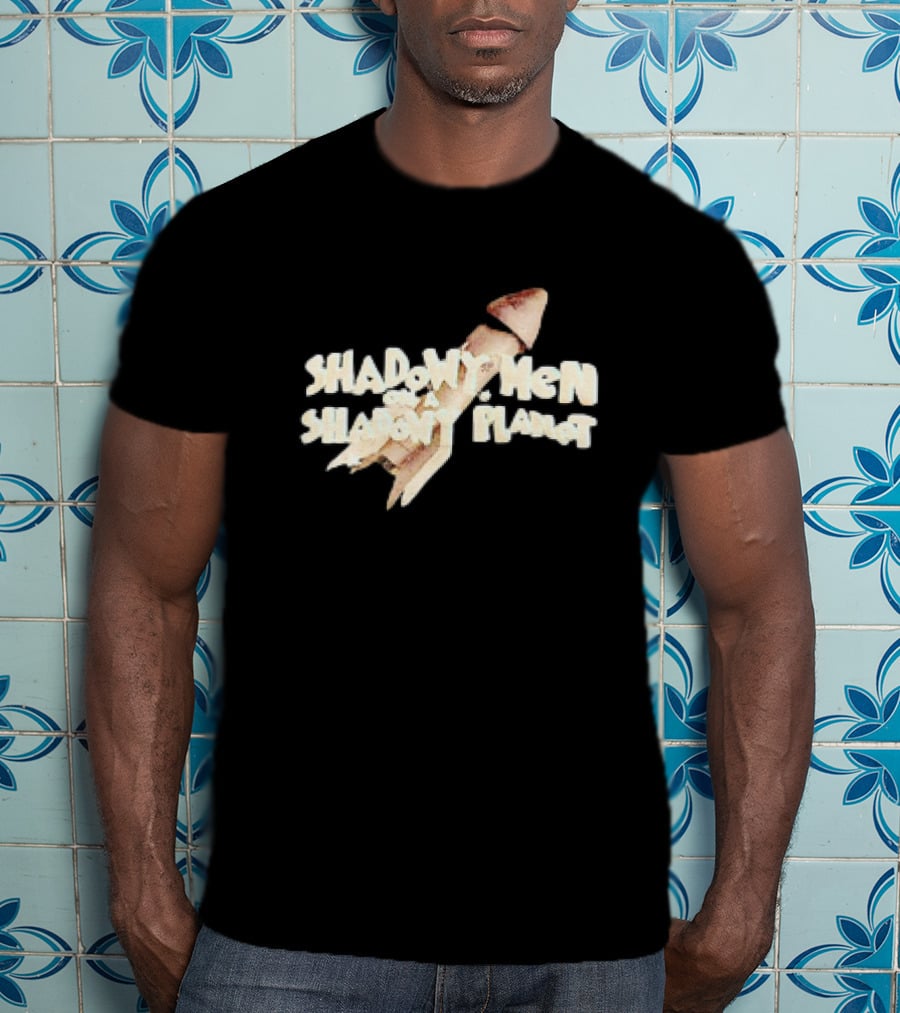 Shadowy Men On A Shadowy Planet Rocket T-Shirt
