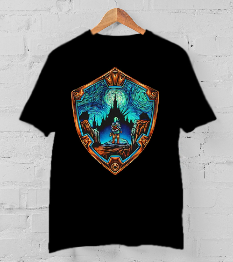 The Legend Of Zelda Horizon Destiny Shield T-Shirt