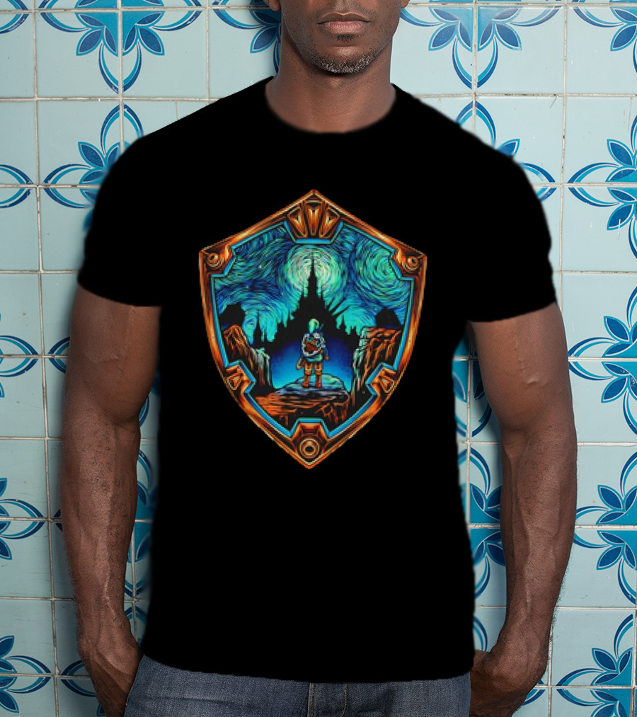 The Legend Of Zelda Horizon Destiny Shield T-Shirt