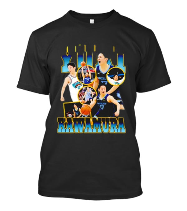 Yuki Kawamura Memphis Grizzlies NBA Basketball 90s T-Shirt