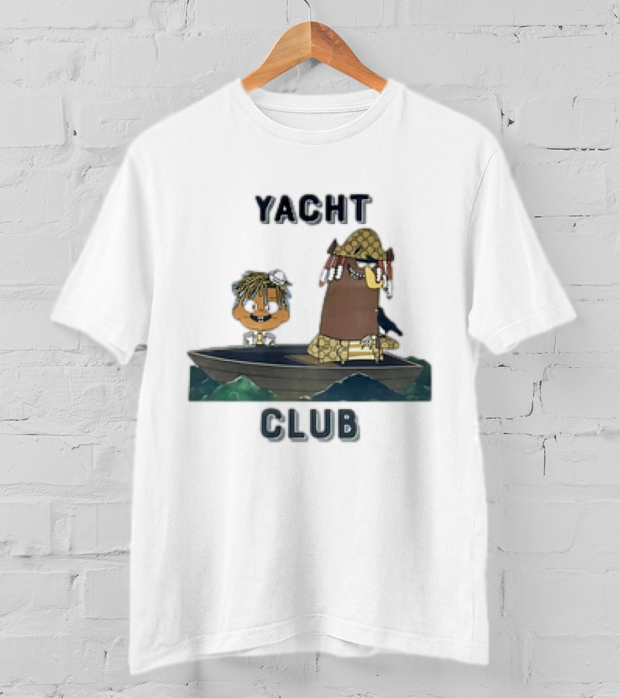 Juice Wrld Lil Yachty Yacht Club Hip-Hop Characters T-Shirt