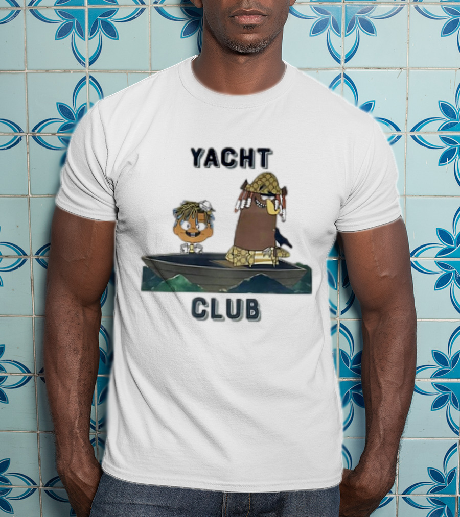 Juice Wrld Lil Yachty Yacht Club Hip-Hop Characters T-Shirt
