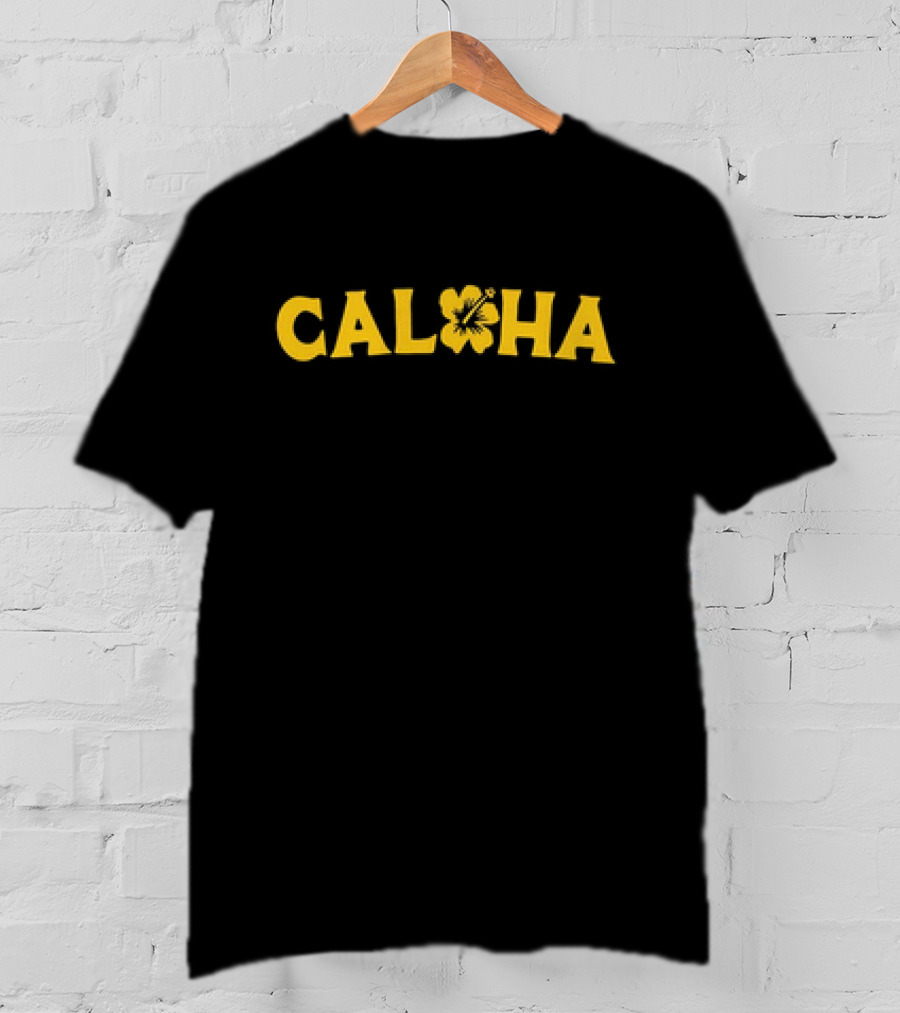 Cal Fan's Burden Caloha Hibiscus T-Shirt