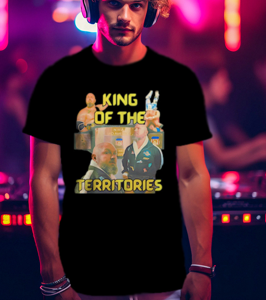 King Of The Territories Jeremiah Plunkett Bootleg Rasslin’ T-Shirt