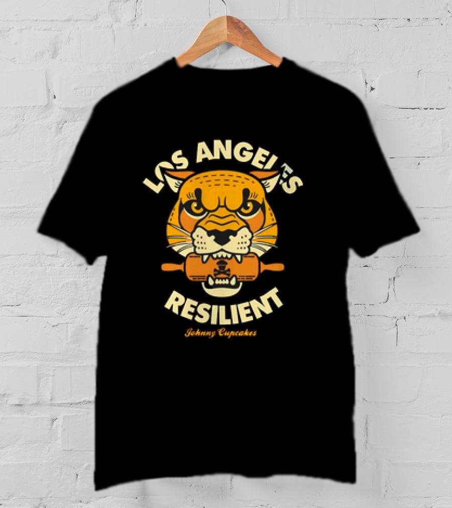 Los Angeles Resilient Johnny Cupcakes Tiger T-Shirt