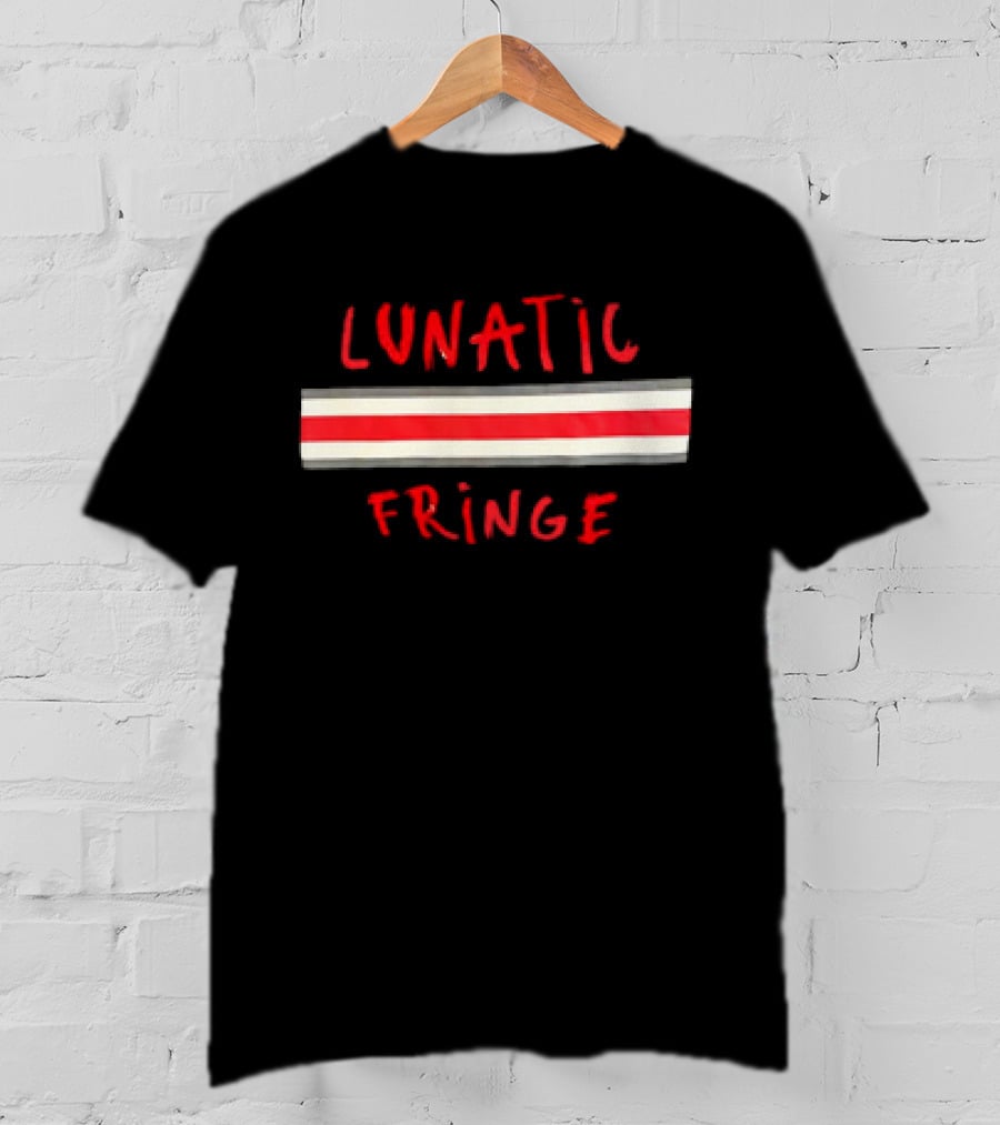 Lunatic Fringe Red And White Stripes T-Shirt