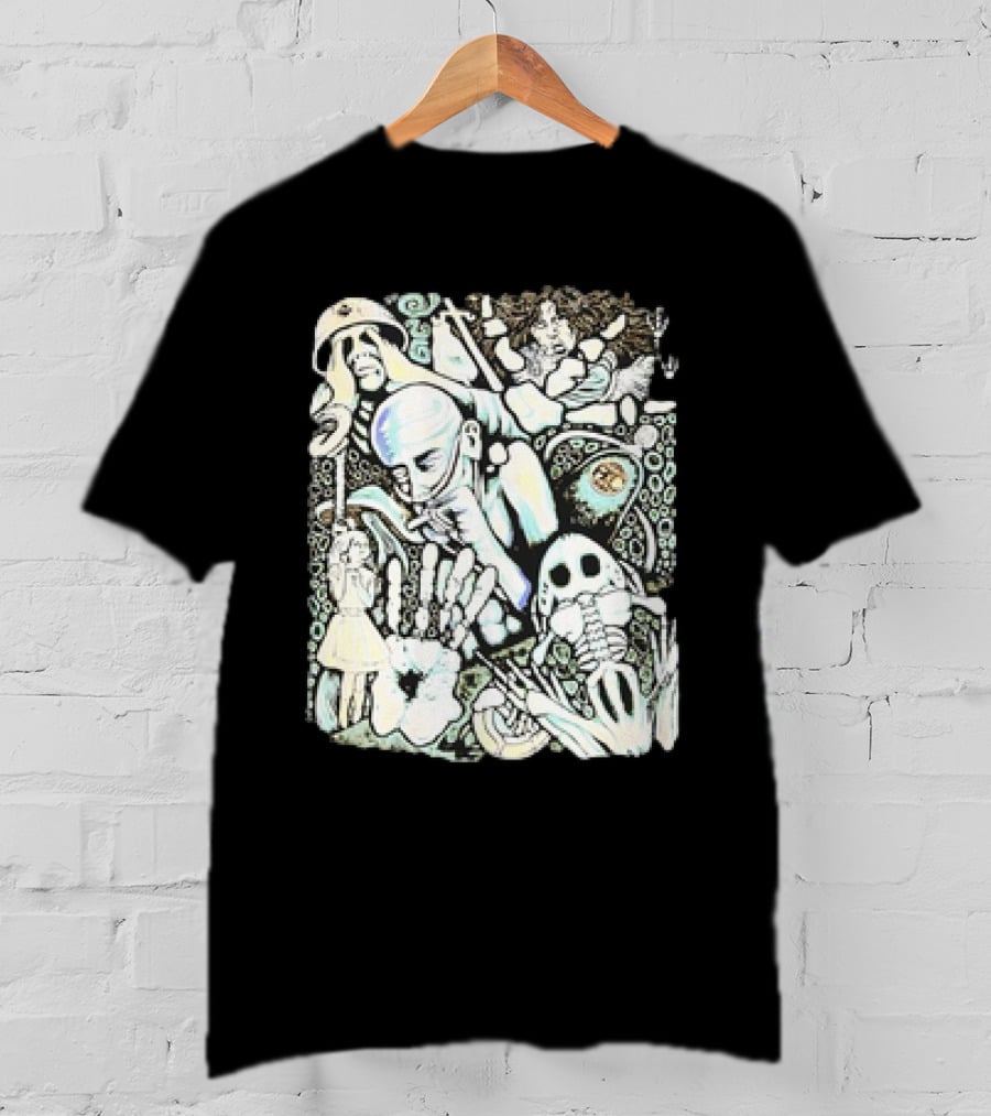 1993 Lollapalooza Alice In Chains Psychedelic T-Shirt
