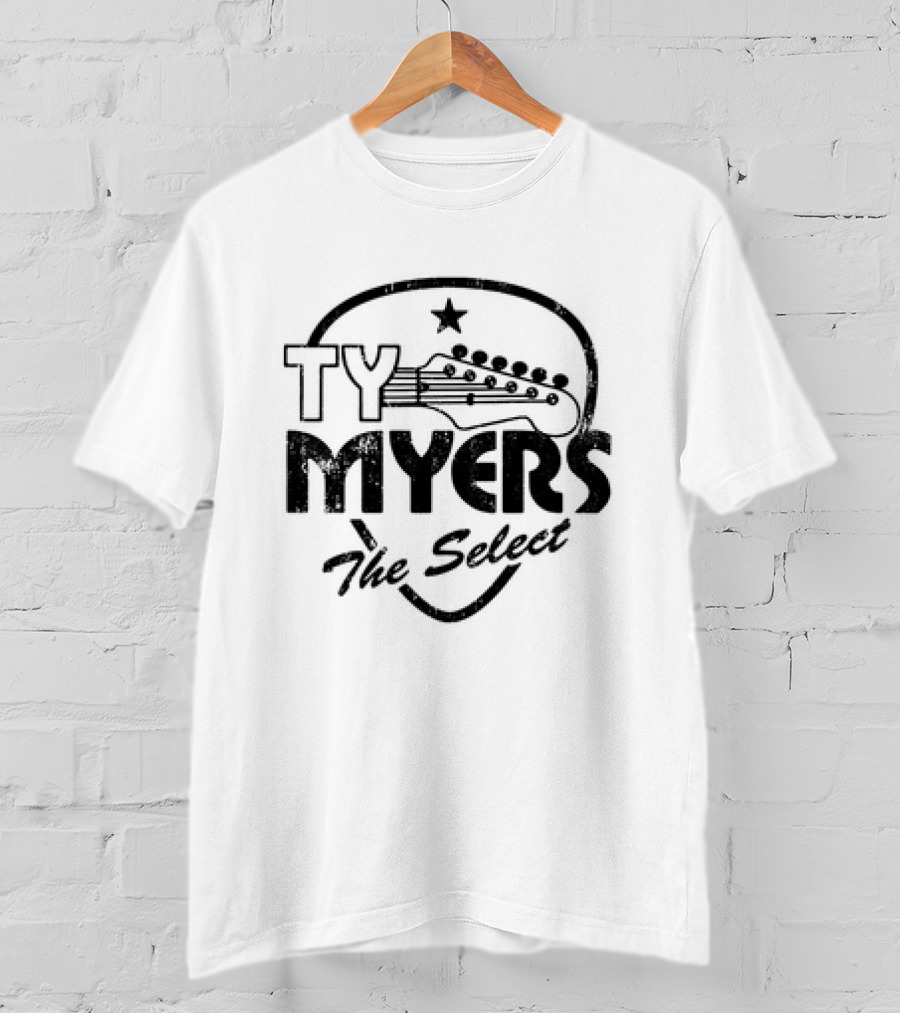 Ty Myers The Select Guitar Pick T-Shirt