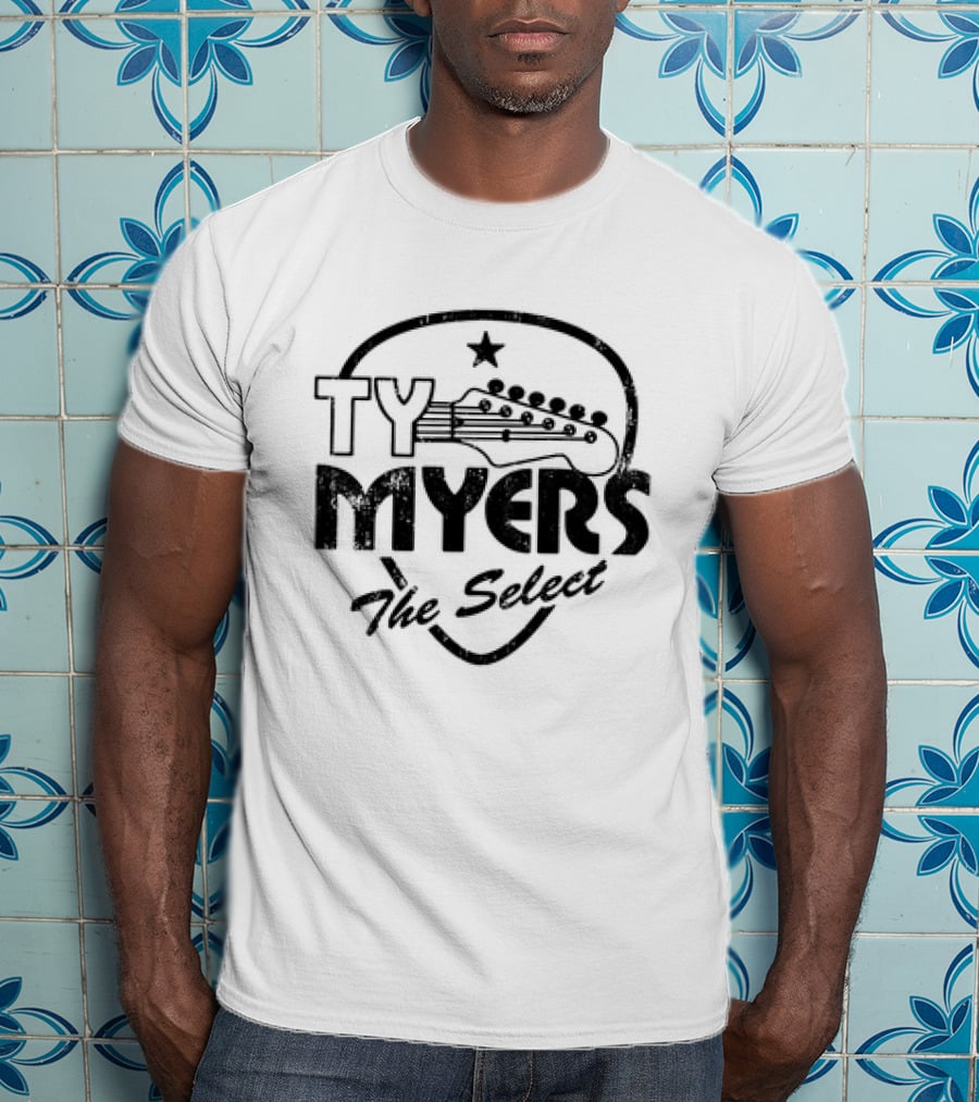 Ty Myers The Select Guitar Pick T-Shirt