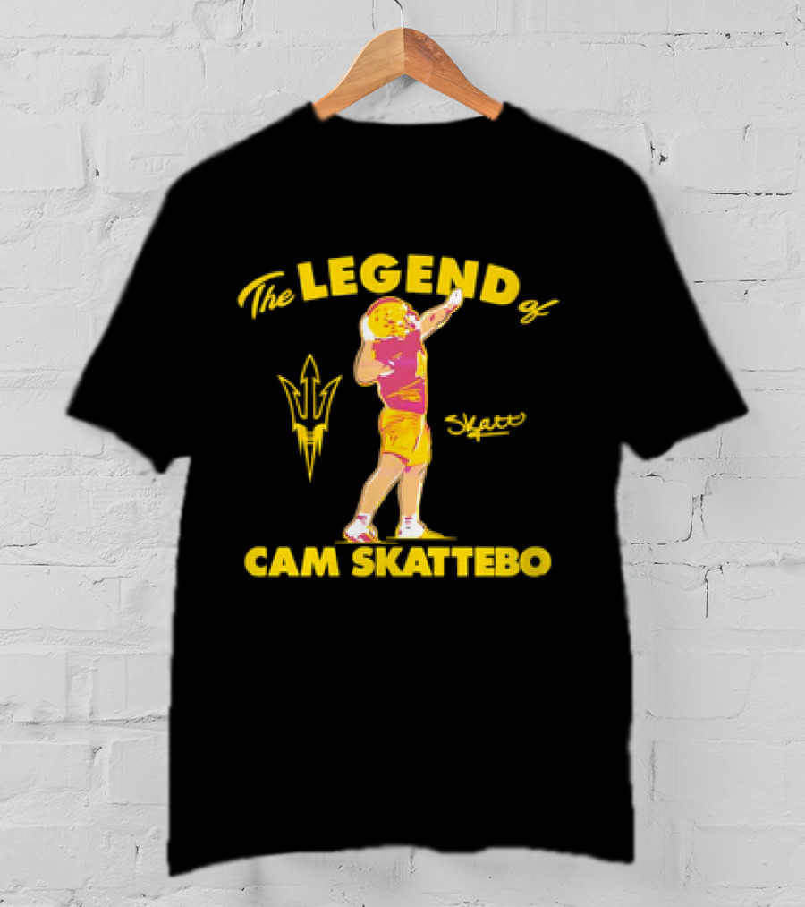 Arizona State Sun Devils The Legend Of Cam Skattebo Skatt T-Shirt