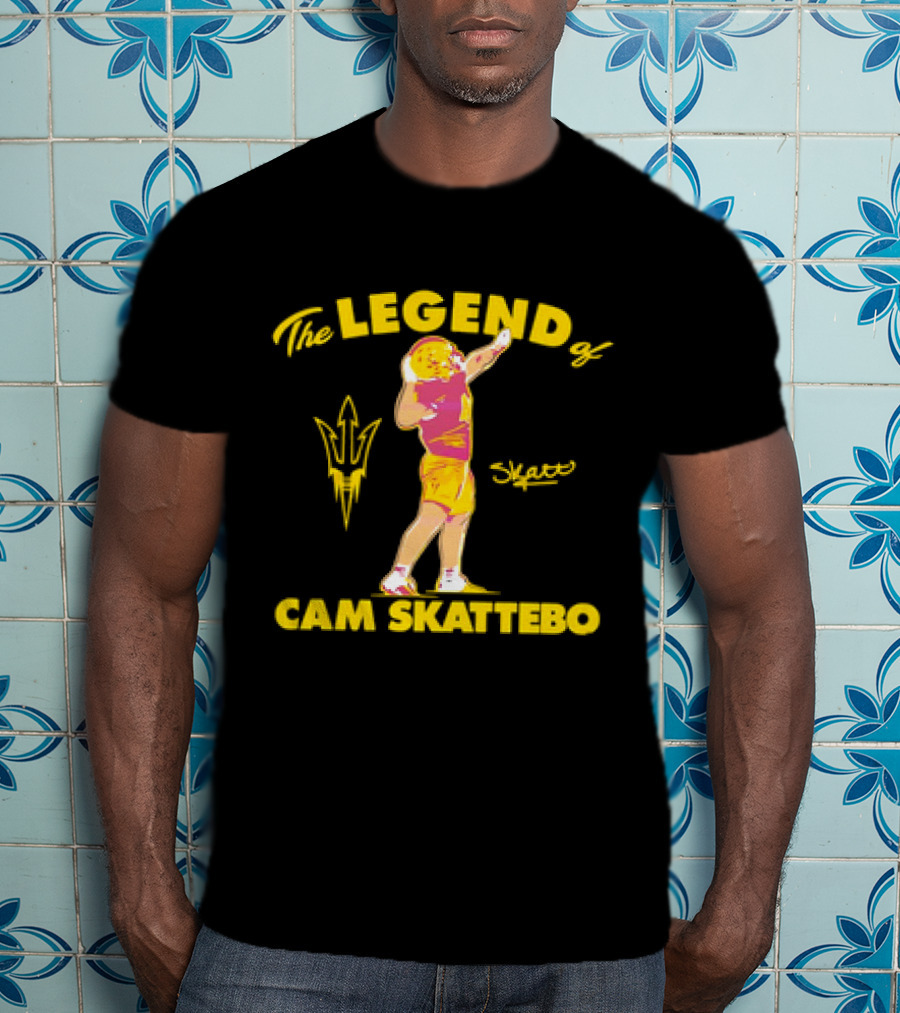 Arizona State Sun Devils The Legend Of Cam Skattebo Skatt T-Shirt