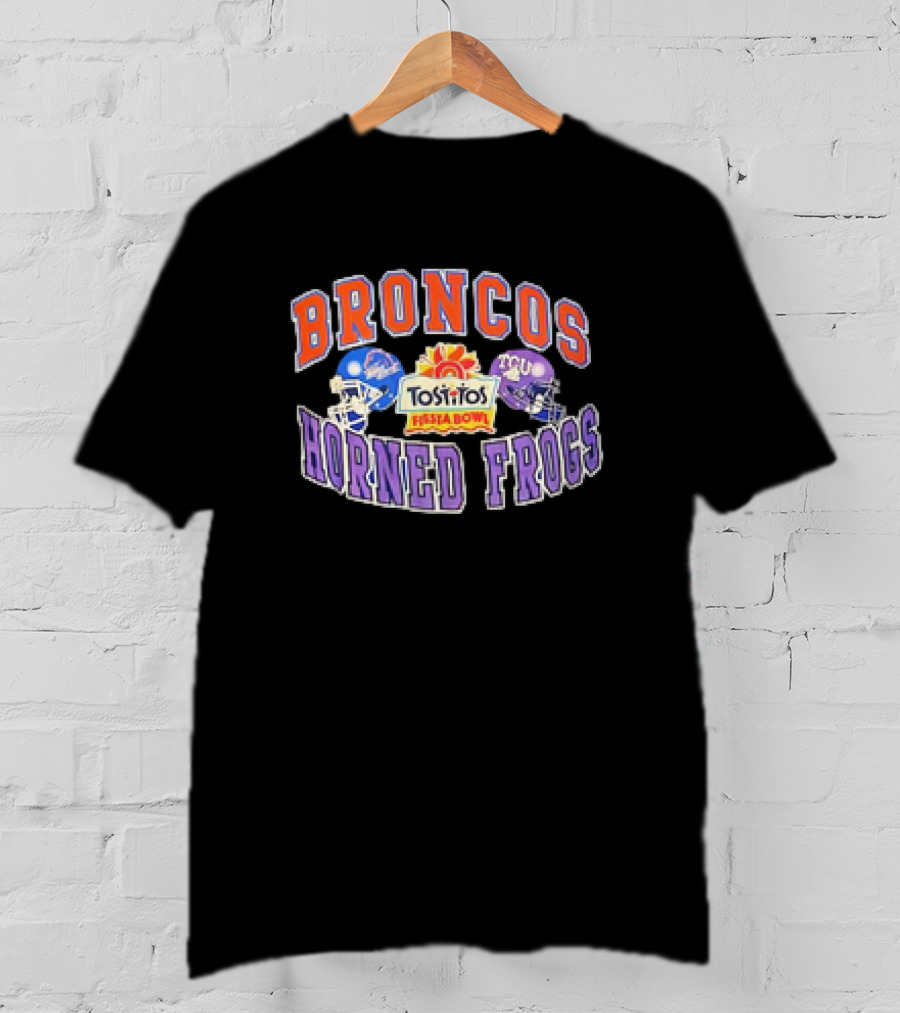 Broncos Horned Frogs Tostitos Fiesta Bowl Matchup T-Shirt