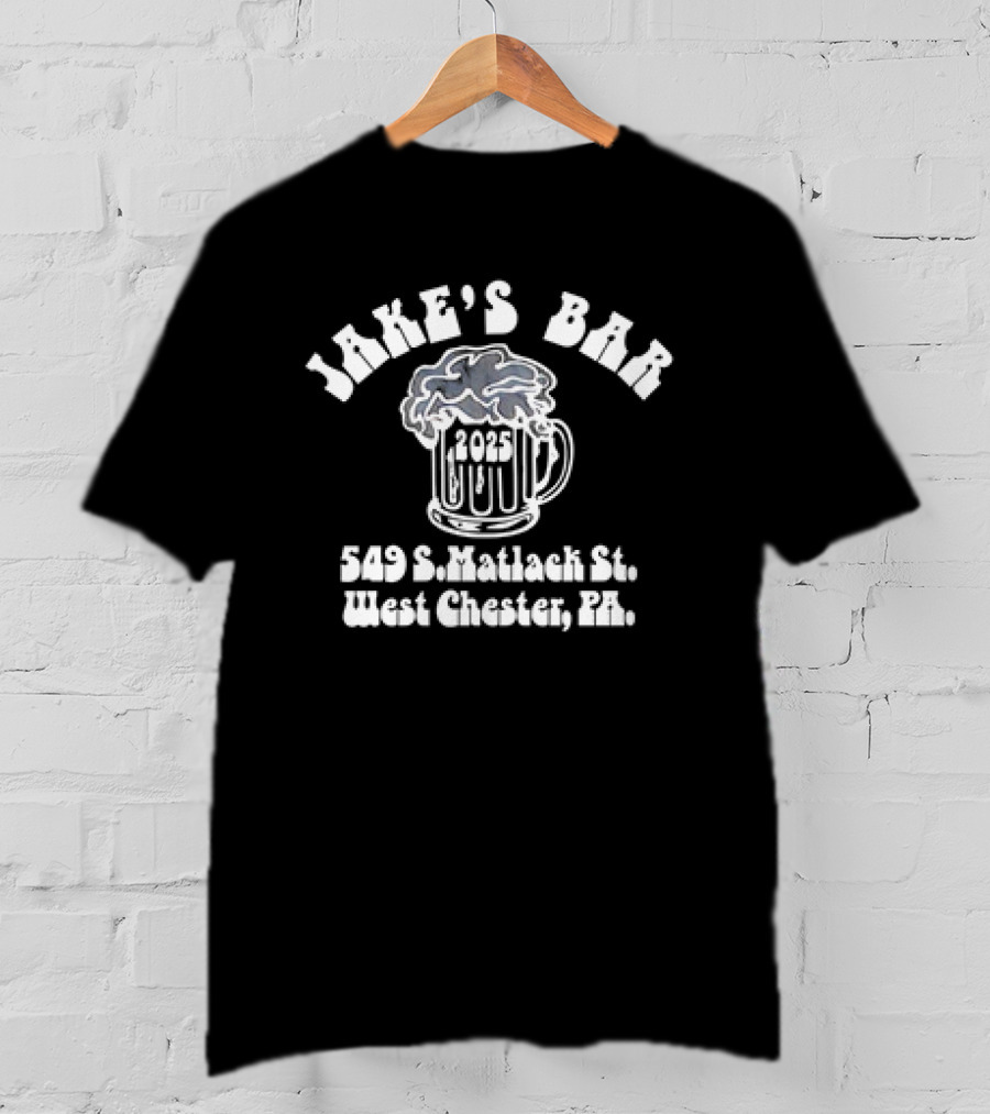 Joe Rogan Wearing Jake's Bar 2025 549 S. Matlack St. West Chester PA T-Shirt