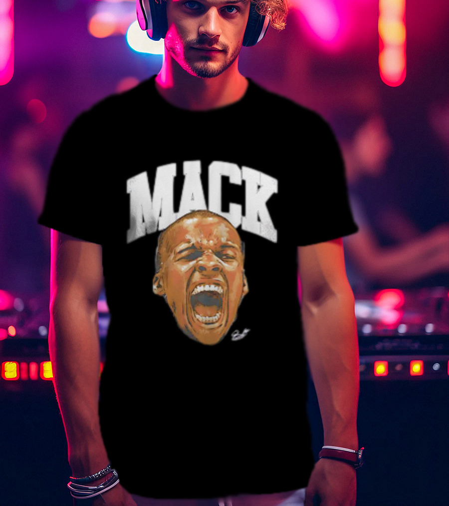 Shelvin Mack Big Face Scream Arch Signature Vintage T-Shirt