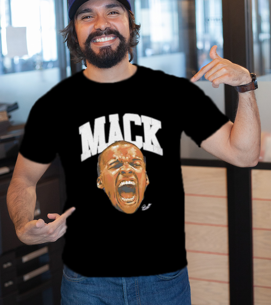 Shelvin Mack Big Face Scream Arch Signature Vintage T-Shirt