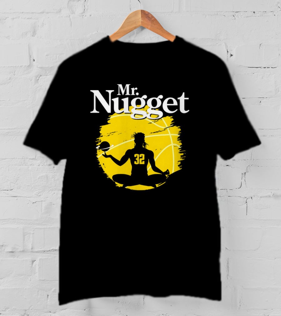 Mr. Nugget Aaron Gordon No. 32 Denver Nuggets T-Shirt