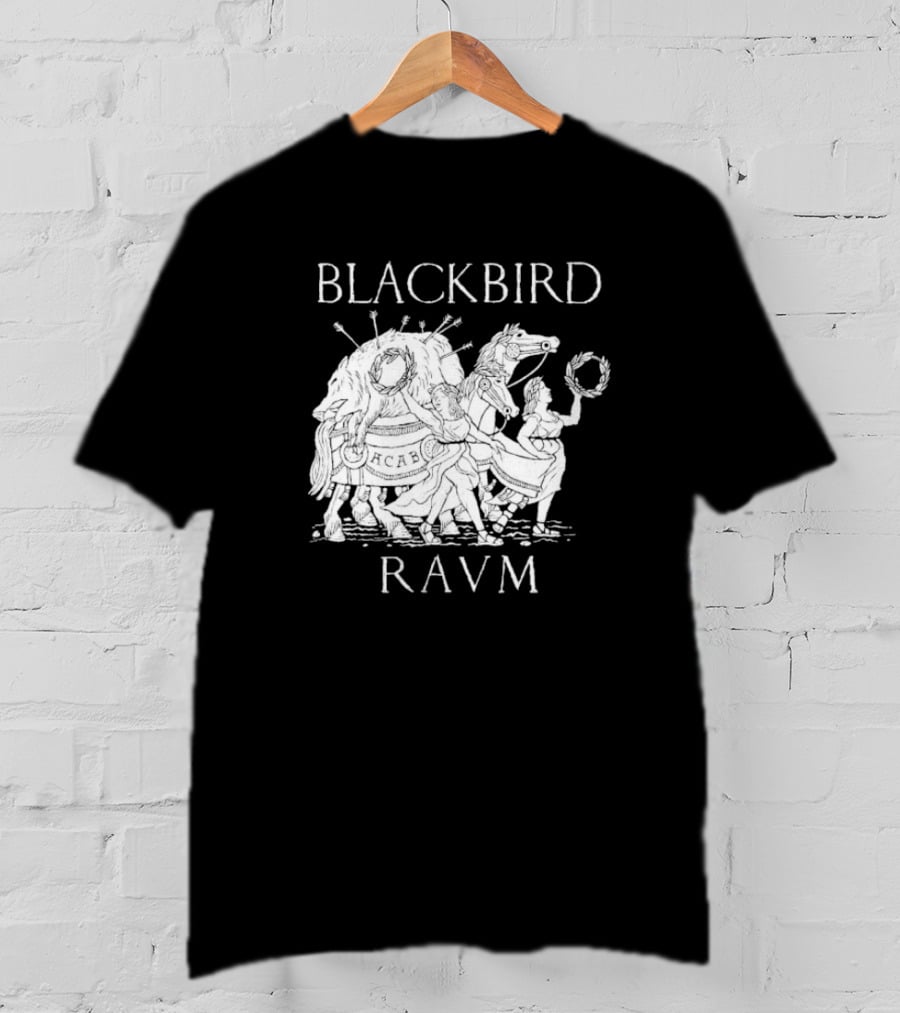 Blackbird Raum ACAB Alex Krokus Bear And Raccoon Procession T-Shirt