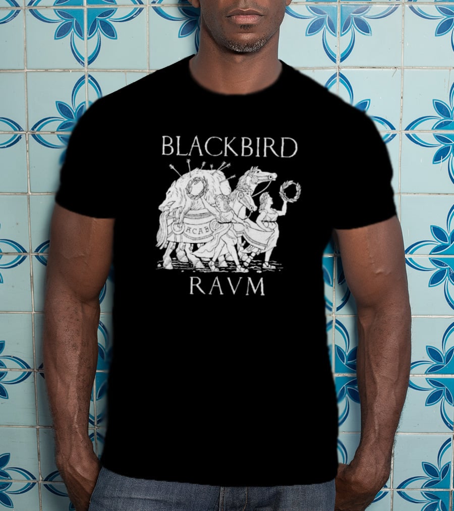 Blackbird Raum ACAB Alex Krokus Bear And Raccoon Procession T-Shirt