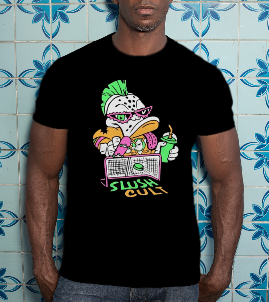 Anaheim Ducks Wild Wing Shreds Slush Cult T-Shirt