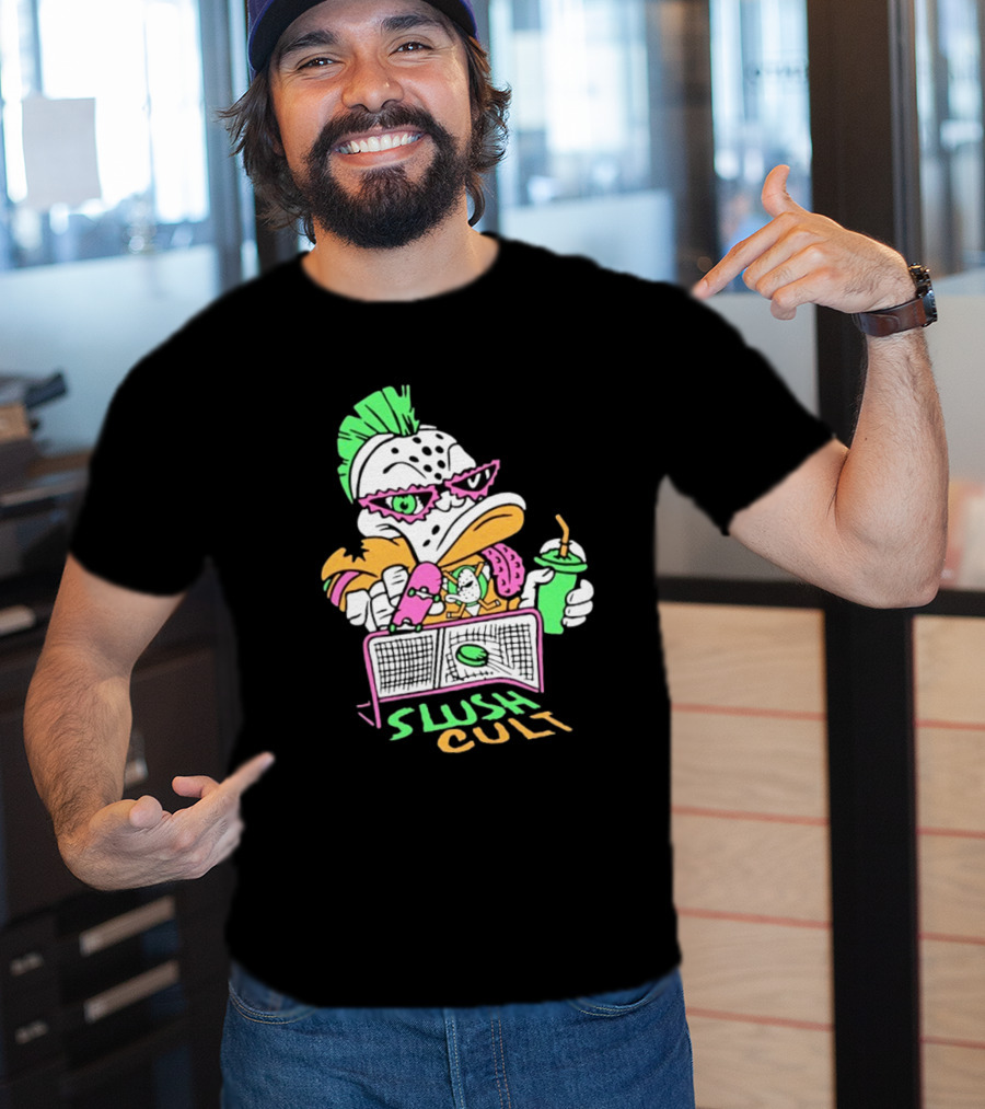 Anaheim Ducks Wild Wing Shreds Slush Cult T-Shirt