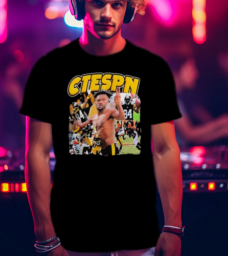 CTESPN Antonio Brown Pittsburgh Steelers Football Highlights T-Shirt