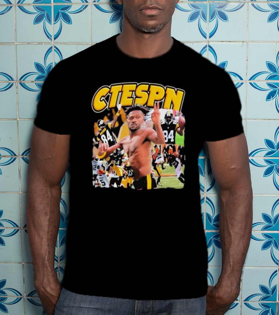 CTESPN Antonio Brown Pittsburgh Steelers Football Highlights T-Shirt