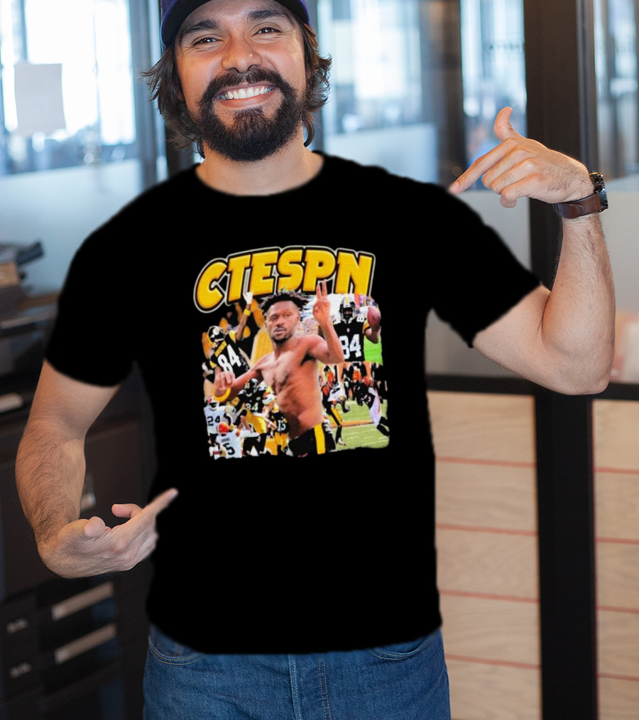 CTESPN Antonio Brown Pittsburgh Steelers Football Highlights T-Shirt