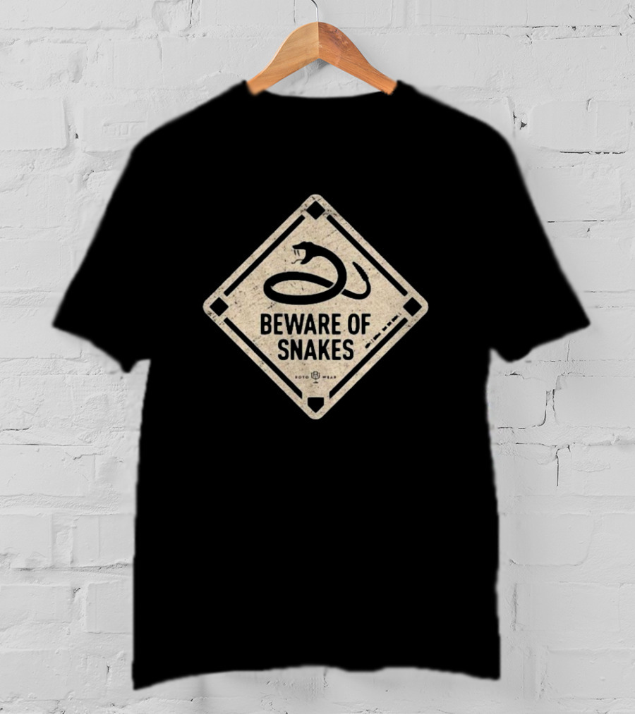 Arizona Diamondbacks Beware Of Snakes Roto Wear T-Shirt