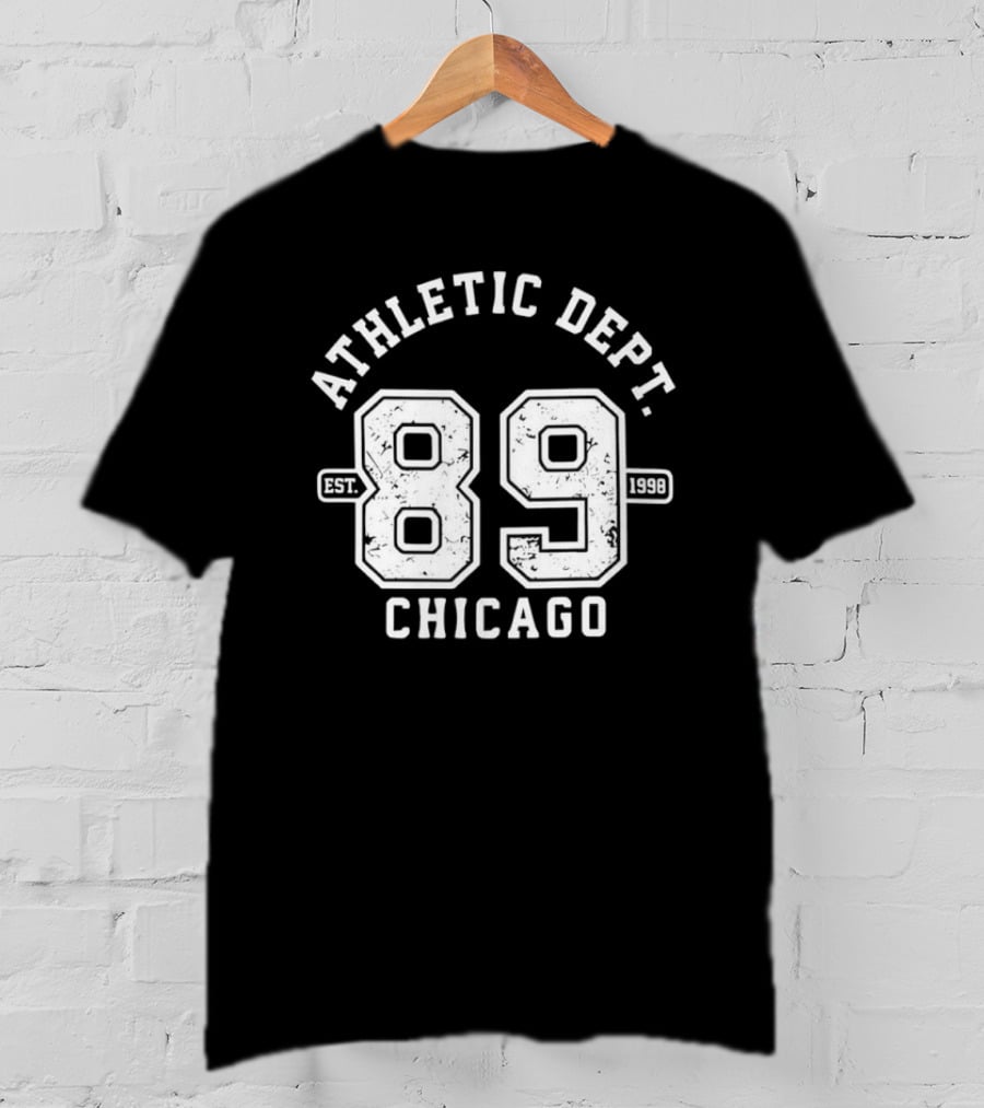 ATHLETIC DEPT CHICAGO 89 EST 1998 T-Shirt