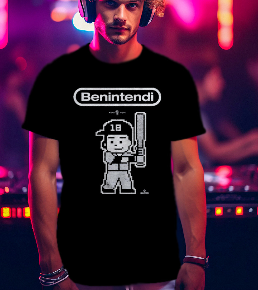 Benintendi Andrew Benintendi New York Yankees Baseball Cartoon 18 T-Shirt
