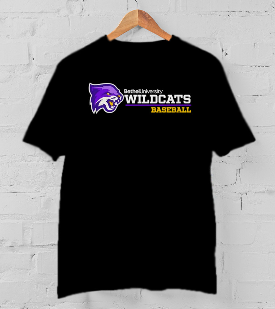 Bethel University Wildcats Baseball T-Shirt