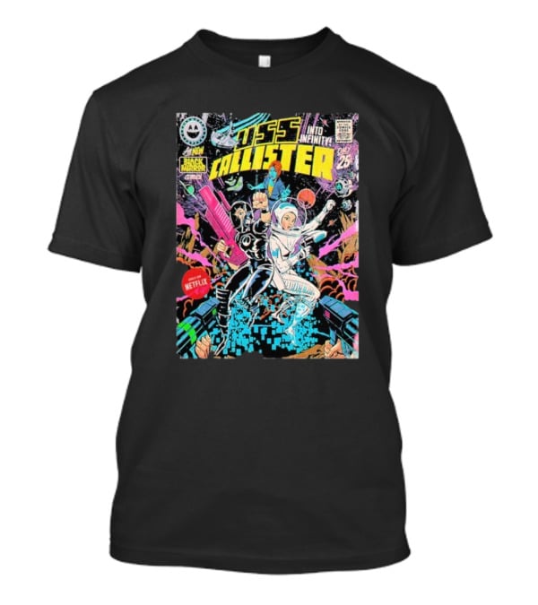 Black Mirror Comics USS Callister Into Infinity Issue 25 Netflix Official 2025 T-Shirt