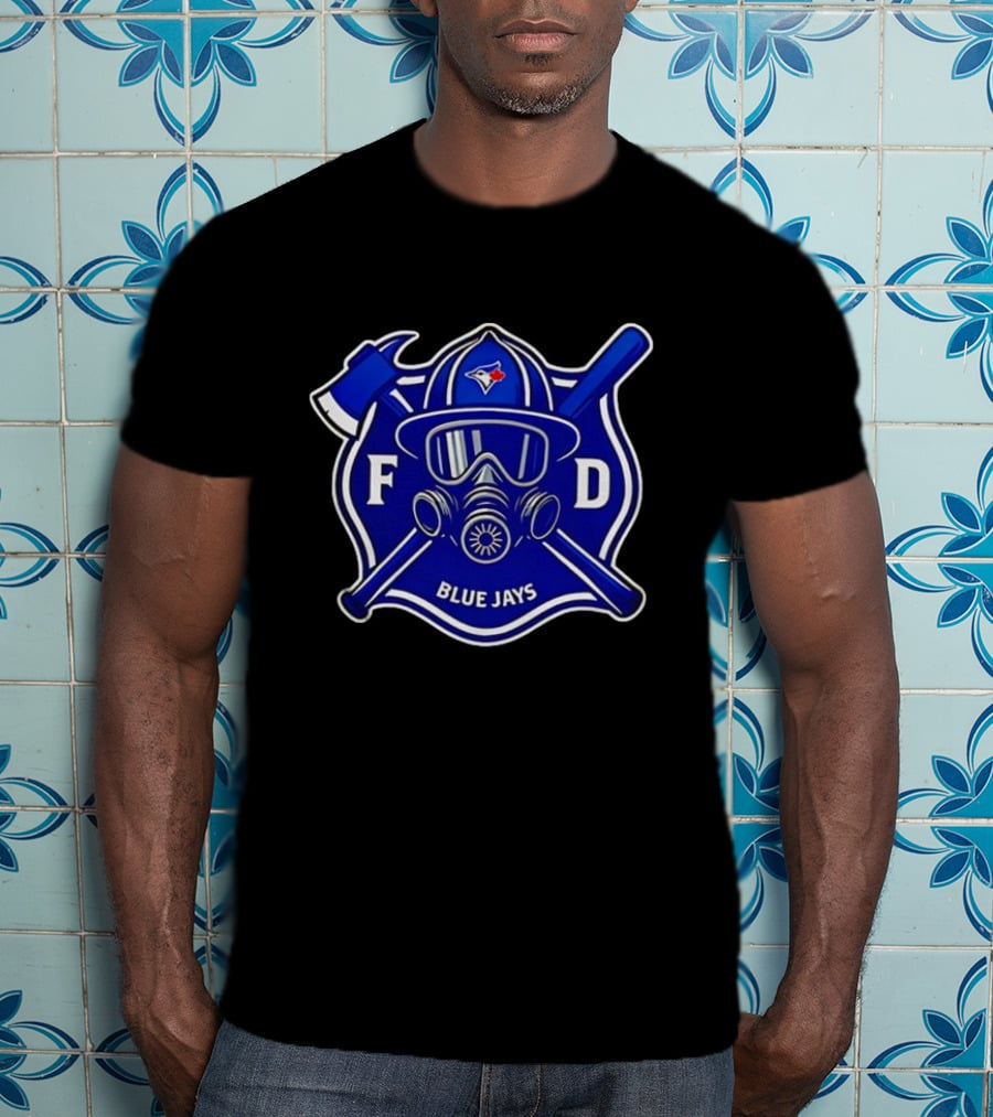 Blue Jays FD Firefighter Appreciation Night 2025 T-Shirt