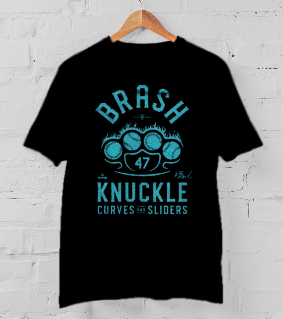 Brash Knuckle 47 Curves And Sliders T-Shirt
