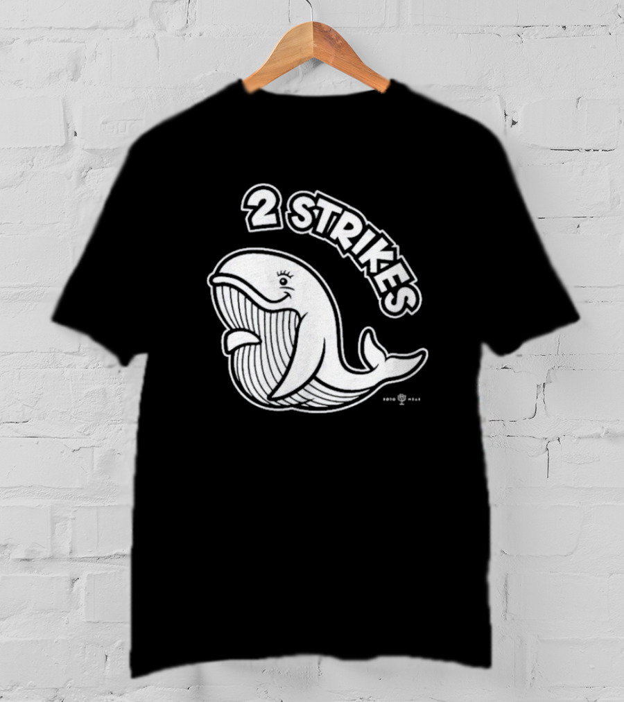 Bryan Hoch 2 Strikes Whale T-Shirt