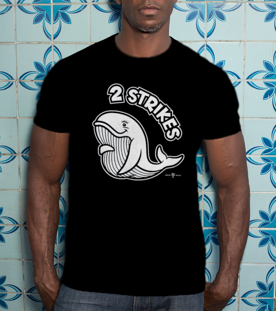 Bryan Hoch 2 Strikes Whale T-Shirt