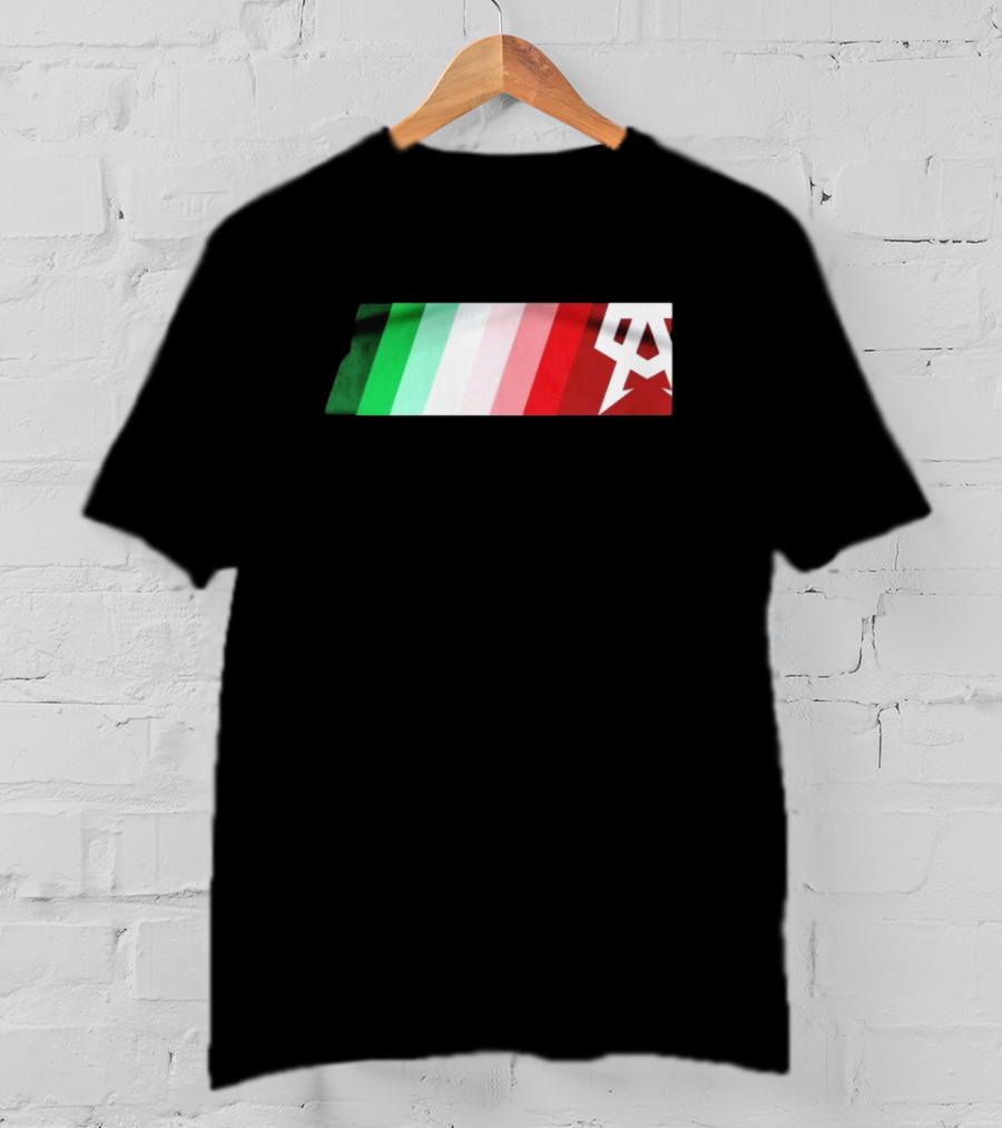 Canelo Alvarez Mexico Boxing Green White Red Symbol T-Shirt