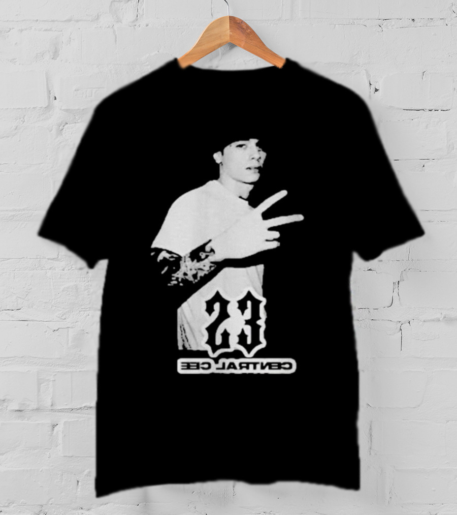 Central Cee Rap Bro Mask 23 White T-Shirt