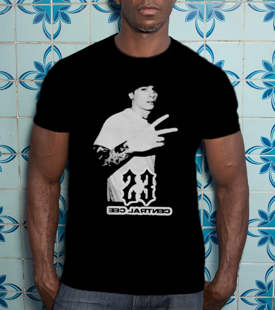 Central Cee Rap Bro Mask 23 White T-Shirt