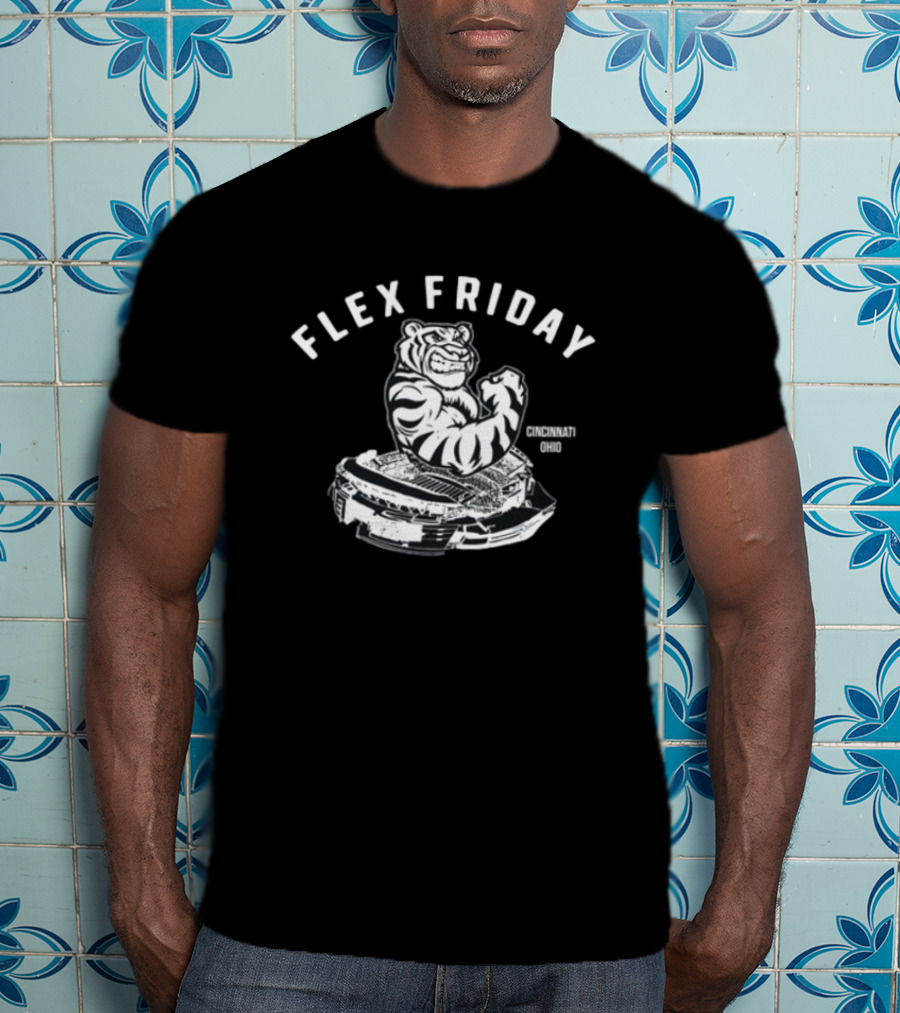 Flex Friday Cincinnati Ohio Tiger Stadium T-Shirt