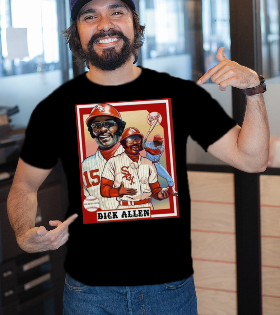 Dick Allen Chicago White Sox AL MVP 1972 Vintage Baseball Legend T-Shirt