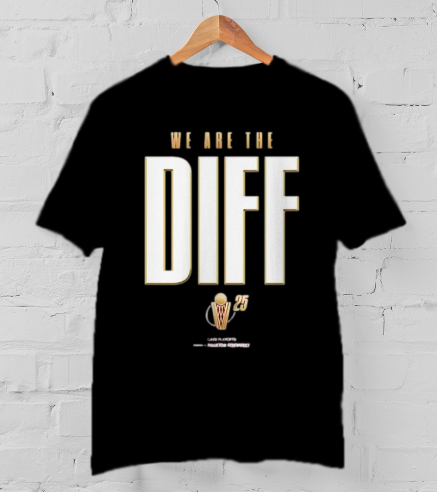 Cleveland Cavaliers We Are The Diff NBA 75 Trophy Logo T-Shirt