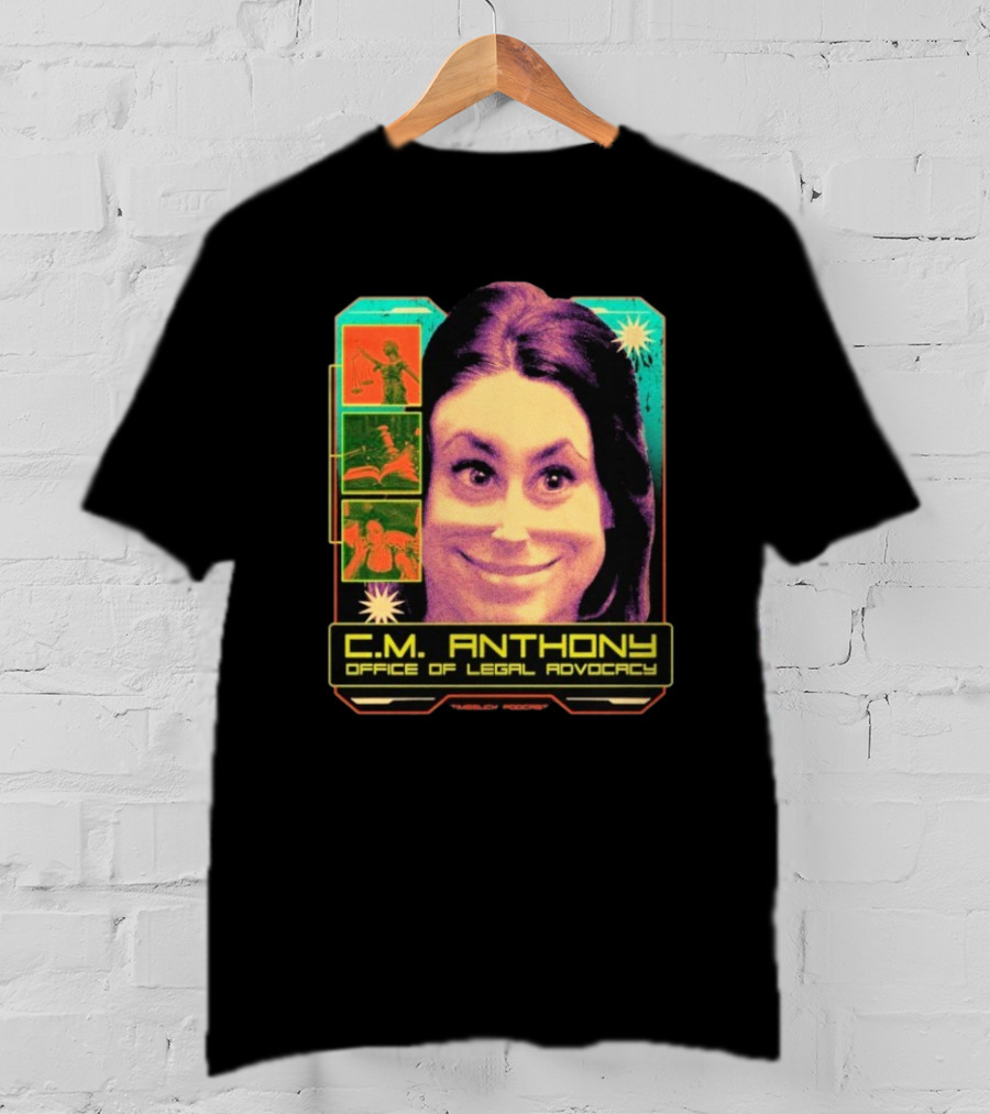 C.M. Anthony Office Of Legal Advocacy Retro Pop Art Style T-Shirt