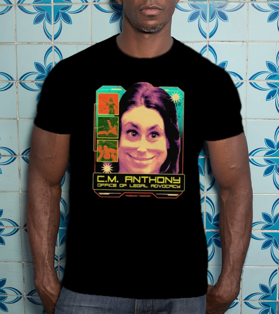 C.M. Anthony Office Of Legal Advocacy Retro Pop Art Style T-Shirt