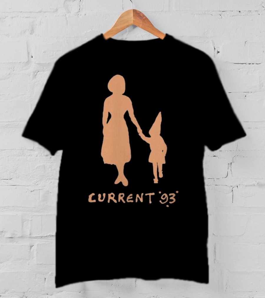 Current 93 Bella And Boy Holding Hands Silhouette T-Shirt