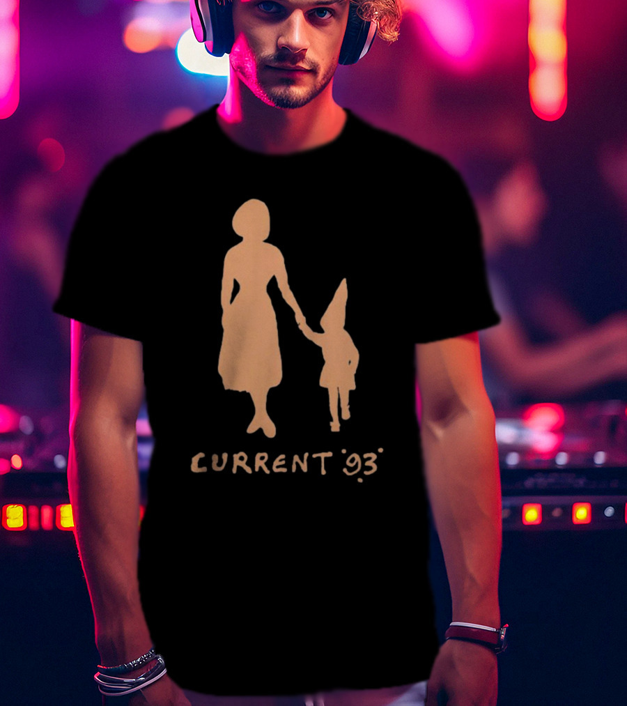 Current 93 Bella And Boy Holding Hands Silhouette T-Shirt