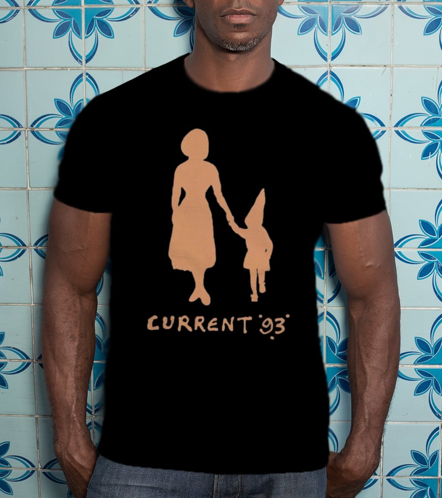 Current 93 Bella And Boy Holding Hands Silhouette T-Shirt