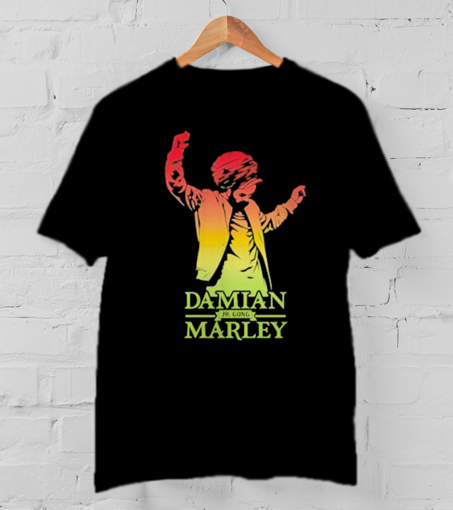 Damian Marley Reggae Colors Dancing T-Shirt